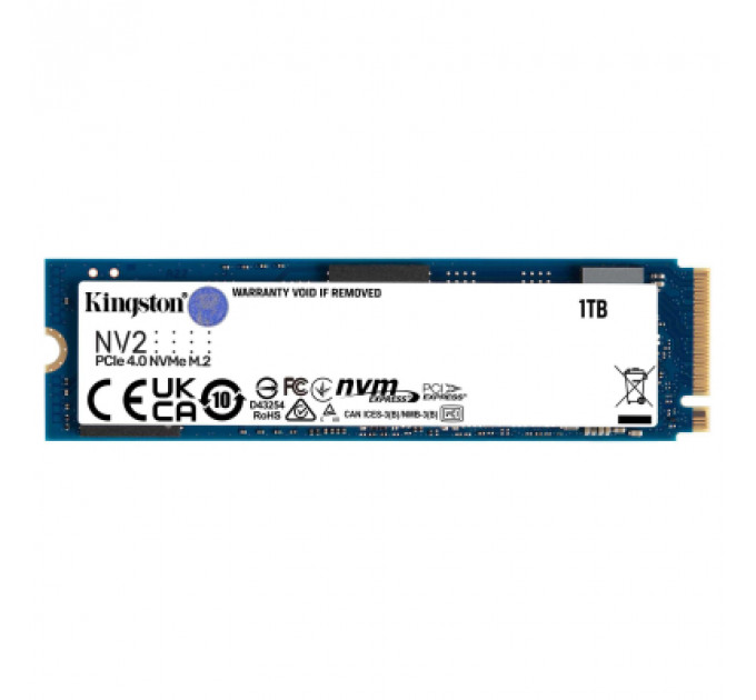 Накопичувач SSD M.2 2280 1TB Kingston (SNV2S/1000G)