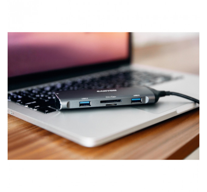 Порт-реплікатор Canyon 8-in-1 USB-C (CNS-TDS15)