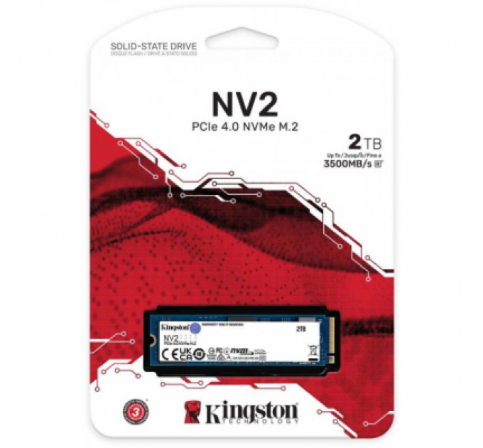 Накопичувач SSD M.2 2280 2TB Kingston (SNV2S/2000G)