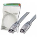 Digitus Патч-корд Digitus 0.5м, cat.5e, SF-UTP, AWG 26/7, gray (DK-1531-005)