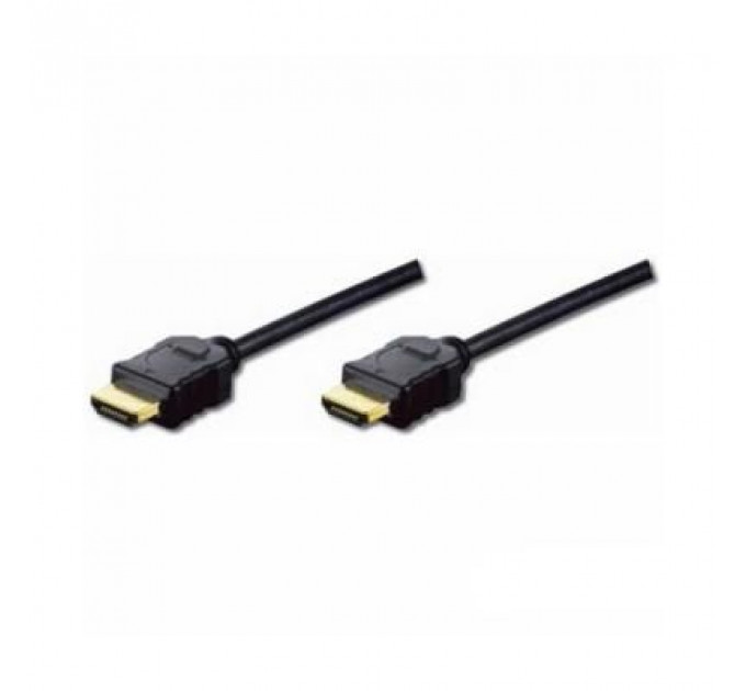 Кабель мультимедійний HDMI to HDMI 2.0m Digitus (AK-330114-020-S)