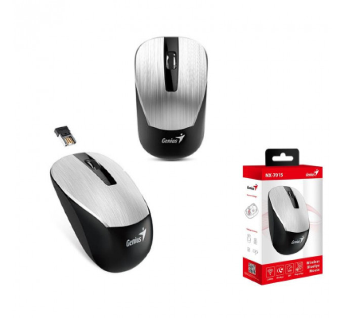 Мишка Genius NX-7015 Wireless Silver (31030019404)