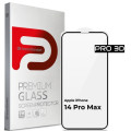 Armorstandart Скло захисне Armorstandart Pro 3D Apple iPhone 14 Pro Max Black (ARM66356)