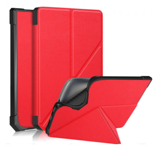 Чохол до електронної книги BeCover Ultra Slim Origami PocketBook 740 Inkpad 3 / Color / Pro Red (707457)
