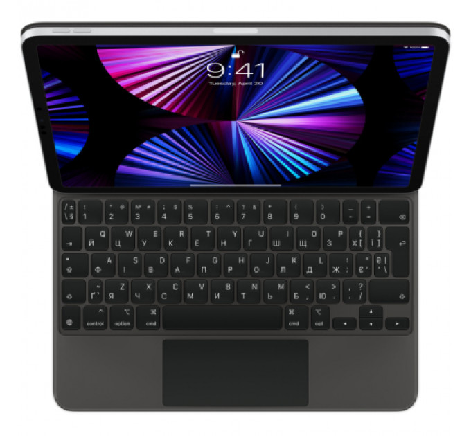 Чохол до планшета Apple IPAD MAGIC KEYBOARD 11 BLACK-UKR (MXQT2UA/A)