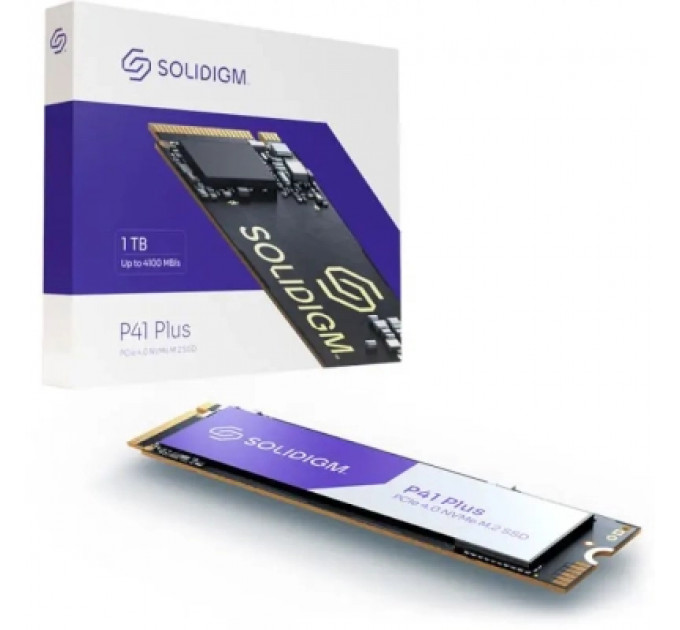 Накопичувач SSD M.2 2280 1TB P41 PLUS SOLIDIGM (SSDPFKNU010TZX1)