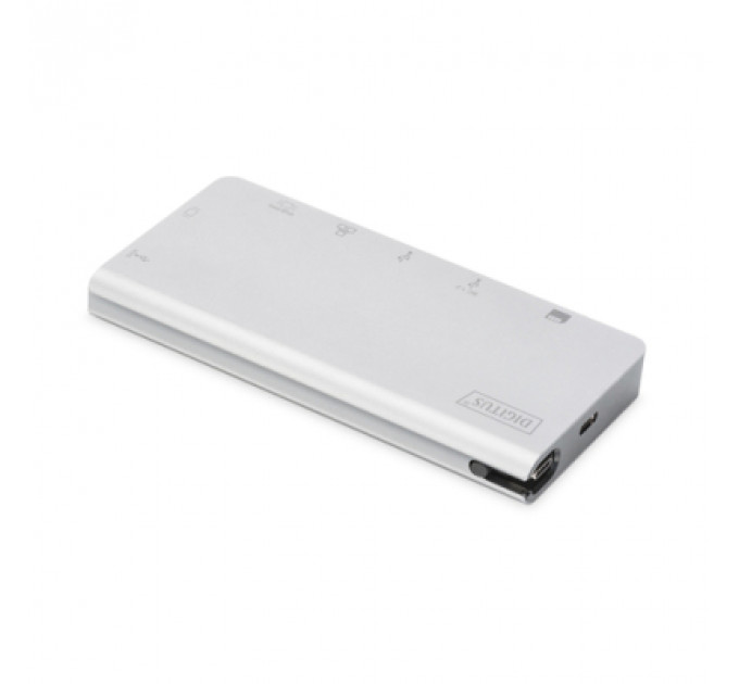 Концентратор Digitus Travel USB-C, 8 Port (DA-70866)