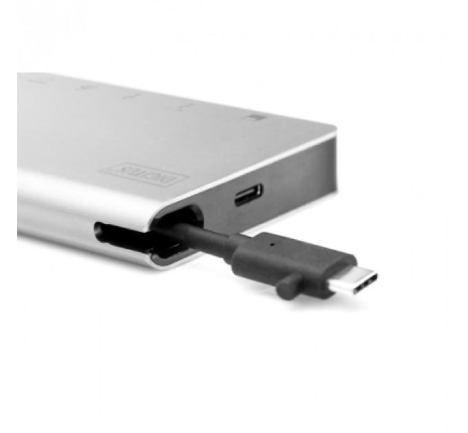 Концентратор Digitus Travel USB-C, 8 Port (DA-70866)
