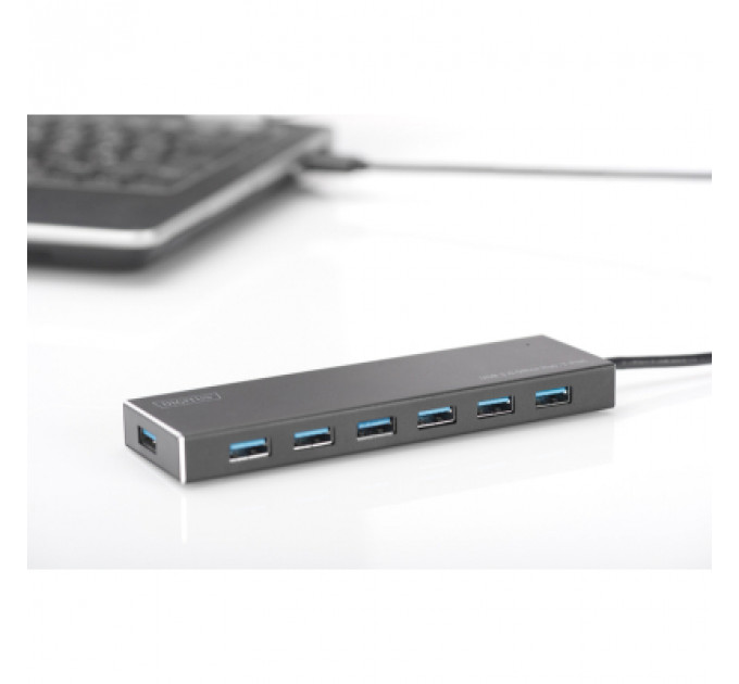 Концентратор Digitus USB 3.0 Hub, 7 Port (DA-70241-1)