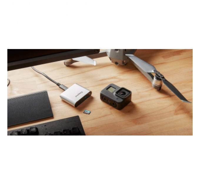 Зчитувач флеш-карт Kingston Workflow Dual-Slot microSDHC/XC UHS-II (WFS-SDC)