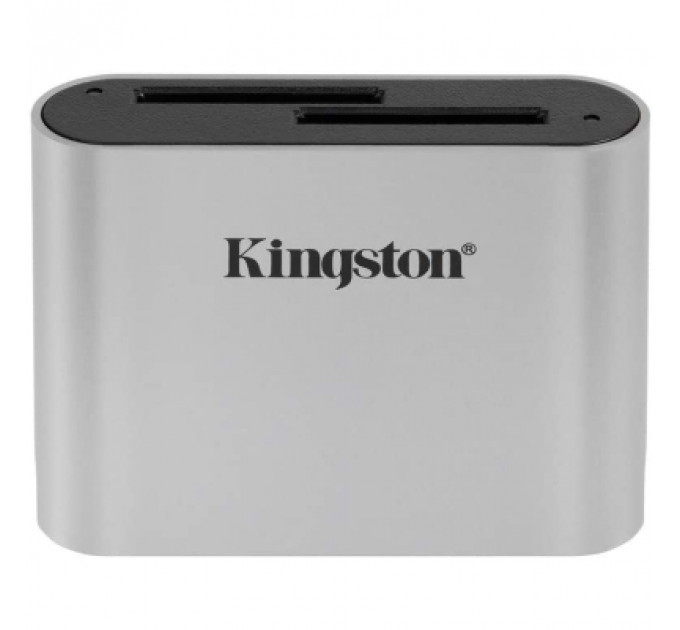 Зчитувач флеш-карт Kingston Workflow Dual-Slot SDHC/SDXC UHS-II (WFS-SD)