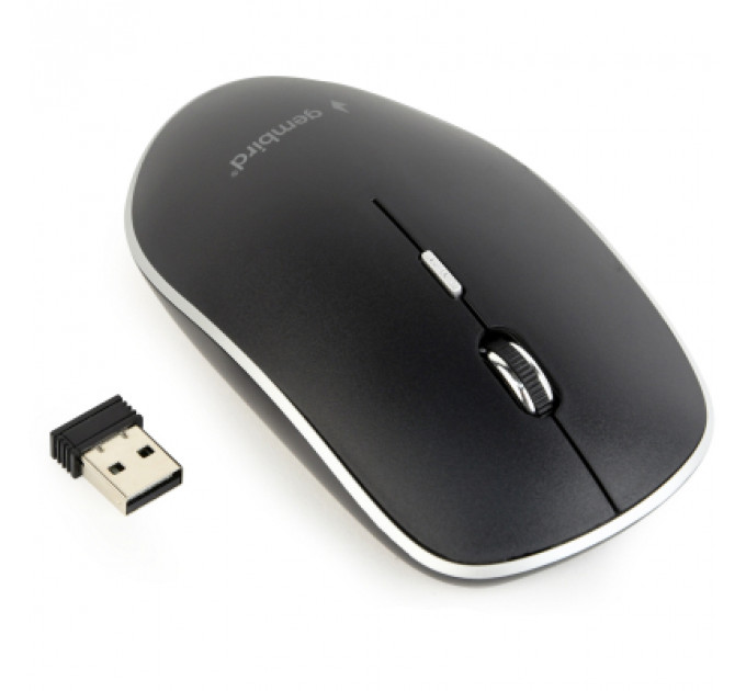 Мишка Gembird MUSW-4BS-01 Wireless Black (MUSW-4BS-01)