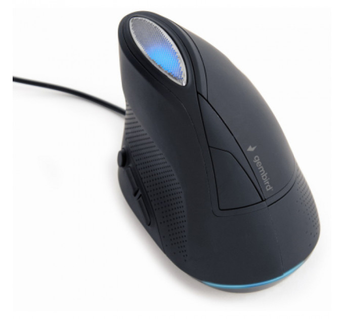Мишка Gembird MUS-ERGO-03 USB Black (MUS-ERGO-03)
