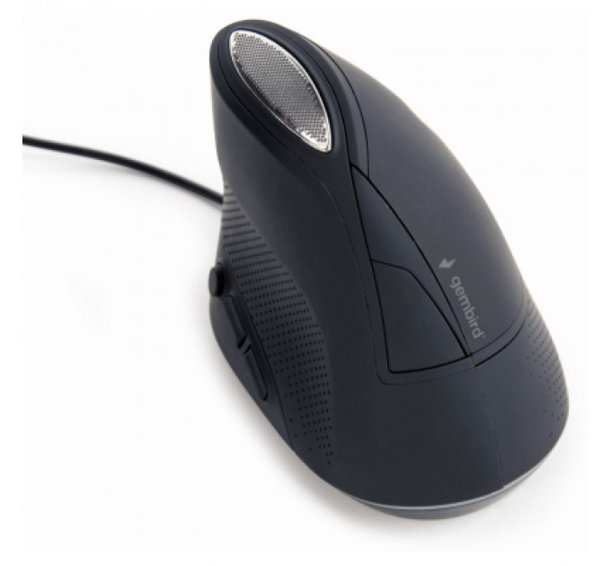Мишка Gembird MUS-ERGO-03 USB Black (MUS-ERGO-03)