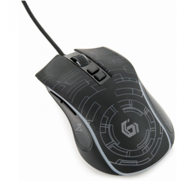 Мишка Gembird MUSG-RGB-01 USB Black (MUSG-RGB-01)
