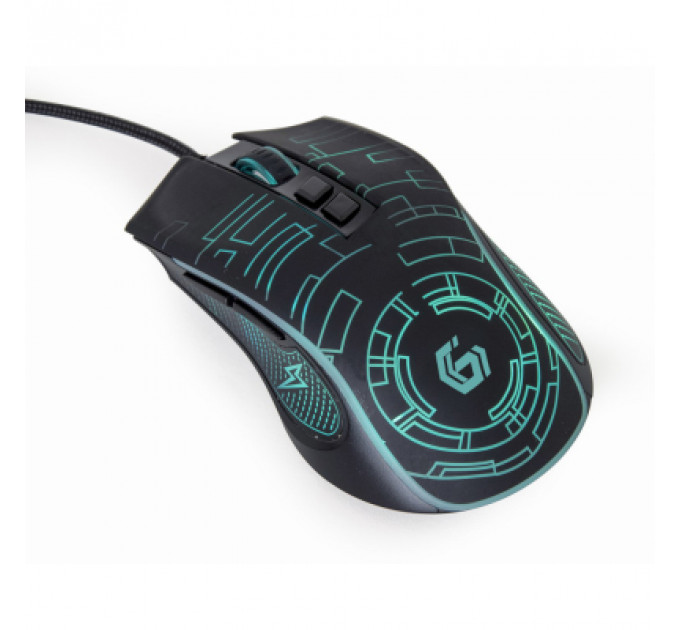 Мишка Gembird MUSG-RGB-01 USB Black (MUSG-RGB-01)