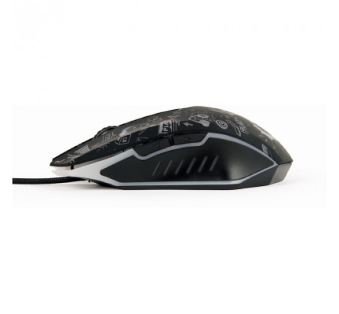 Мишка Gembird MUS-6B-GRAFIX-01 USB Black (MUS-6B-GRAFIX-01)