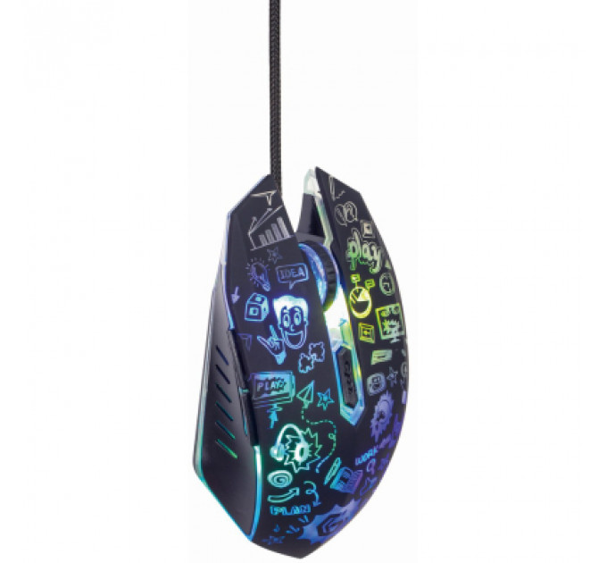 Мишка Gembird MUS-6B-GRAFIX-01 USB Black (MUS-6B-GRAFIX-01)