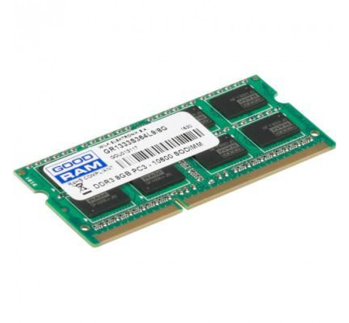 Модуль пам'яті для ноутбука SoDIMM DDR3 8GB 1333 MHz Goodram (GR1333S364L9/8G)
