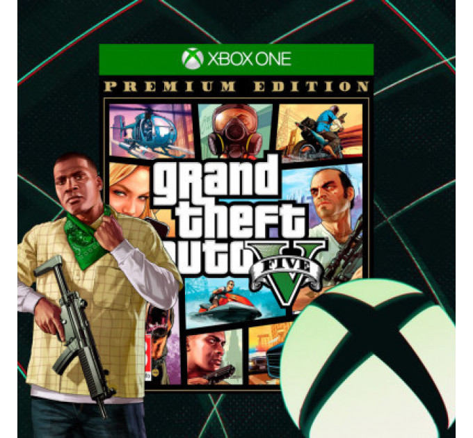 Гра Xbox Grand Theft Auto V XBS [Blu-Ray диск) (5026555366700)