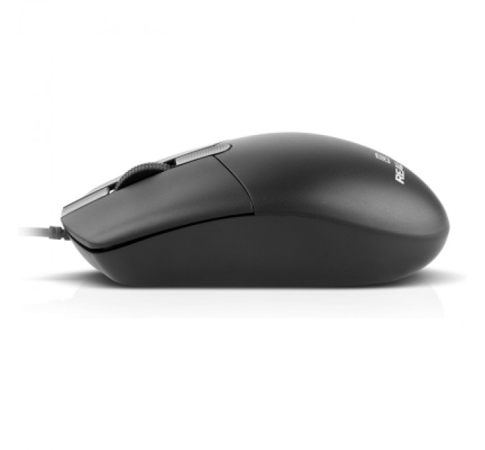 Мишка REAL-EL RM-210 USB Black (EL123200036)