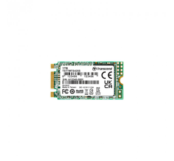 Накопичувач SSD M.2 2242 1TB Transcend (TS1TMTS425S)