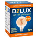 Delux Лампочка Delux Globe G95 5Вт E27 2200К amber spiral filament (90018166)