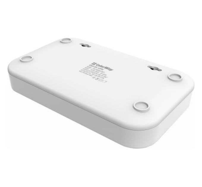 ColorWay Пристрій безперебійного живлення ColorWay CW-PB100LI3WT 10000mAh 21W (CW-PB100LI3WT)