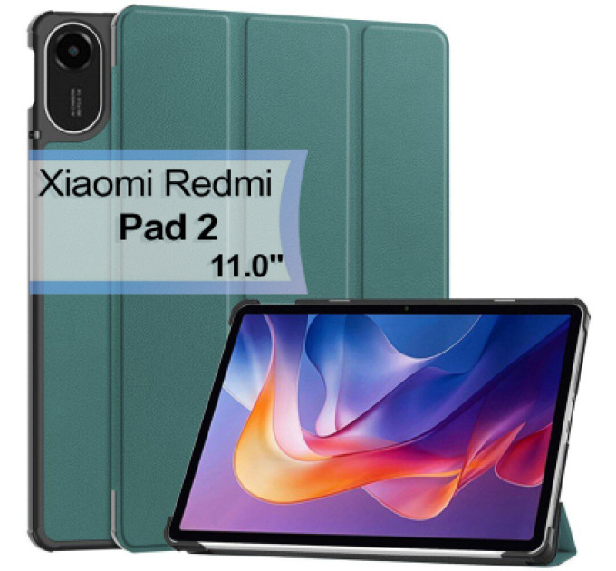 BeCover Чохол до планшета BeCover Smart Xiaomi Redmi Pad 2 11.0" Dark Green (713638)
