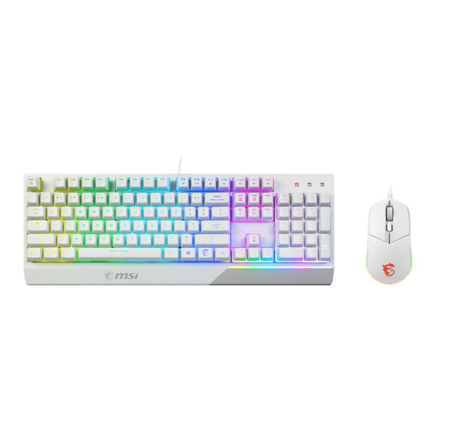 MSI Клавіатура + миша VIGOR GK30 COMBO WHITE UA MSI