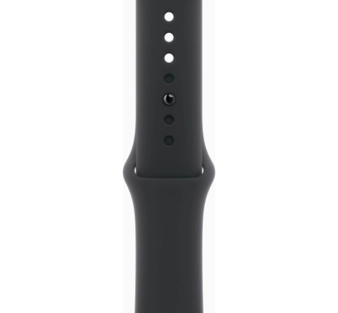 Apple Смарт-годинник Apple Watch Series 11 GPS 46mm Jet Black Aluminium Case with Black Sport Band - M/L (MEUX4RK/A)
