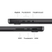 Apple Ноутбук Apple MacBook Pro 14 A3434 M5 Space Black (MDE34UA/A)