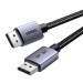Ugreen Кабель мультимедійний DisplayPort M to DisplayPort M 2.0m V1.4 8K60Hz DP120 black Ugreen (25905)