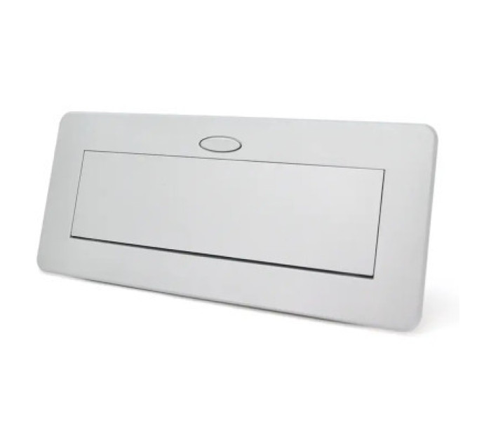 Розетка Voltronic J29L, дві розетки + 2*USB, напольна, висувна (21889)