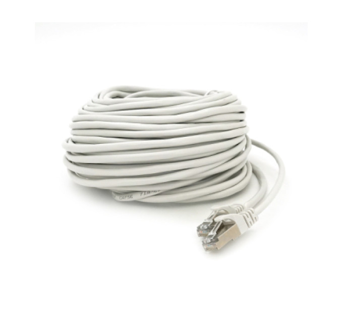 Merlion Патч-корд 20м FTP cat.5e, CU, RJ45, grey Merlion (PCM-CU-5E/20G)