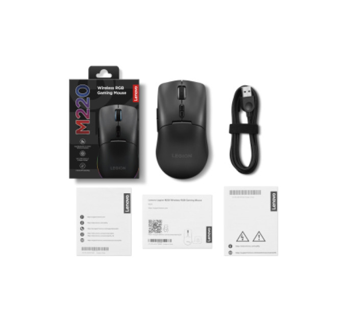 LENOVO Мишка Lenovo Gaming M220 RGB Multi-Device Wireless Black (GY51U28359)