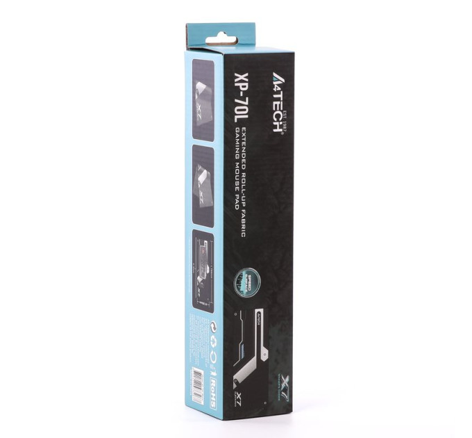 A4Tech Килимок для мишки A4-Tech XP-70L (Black), чорний