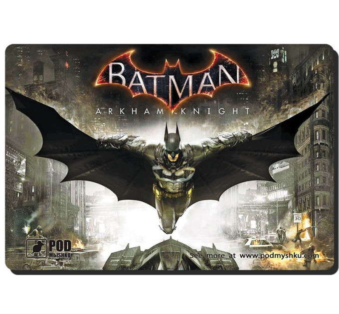 Килимок для мишки Podmyshku  Batman , ігровий, тканина, розмір М