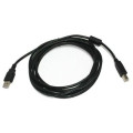 Cablexpert Кабель Cablexpert CCF-USB2-AMBM-15, преміум якість USB 2.0 A-тато/B-тато, 4.5 м, з феритовою серцевиною