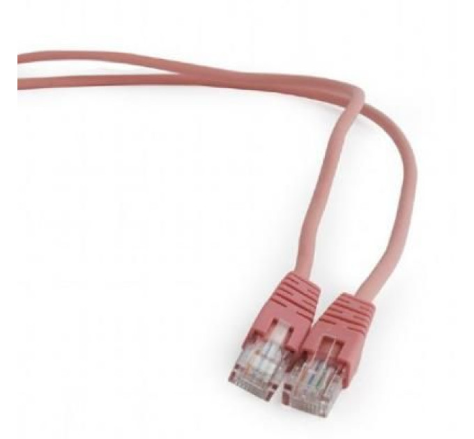 Cablexpert Патч корд Cablexpert PP12-2M/RO, UTP, категорія. 5E, литий,  50u" штекер із фіксатором, 2.0 м, рожевий