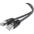 Cablexpert Патч корд Cablexpert PP22-2M/BK, FTP, литий,  50u" штекер із фіксатором, 2 м, чорний
