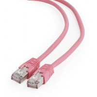 Патч корд Cablexpert PP6-3M/RO, FTP, категорія. 6, литий,  50u" штекер із фіксатором, 3 м, рожевий