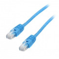 Cablexpert Патч корд Cablexpert PP6U-1M/B, UTP, категорія. 6, литий,  50u" штекер із фіксатором, 1 м, синій