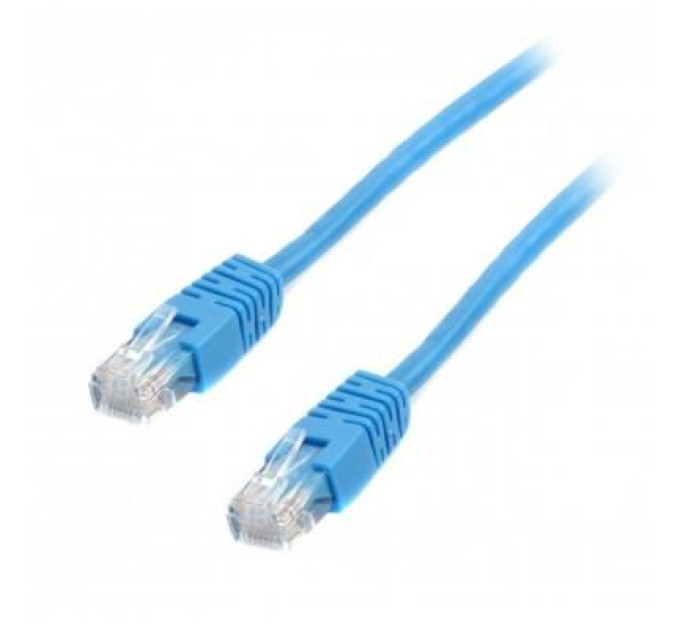 Cablexpert Патч корд Cablexpert PP6U-1M/B, UTP, категорія. 6, литий,  50u" штекер із фіксатором, 1 м, синій