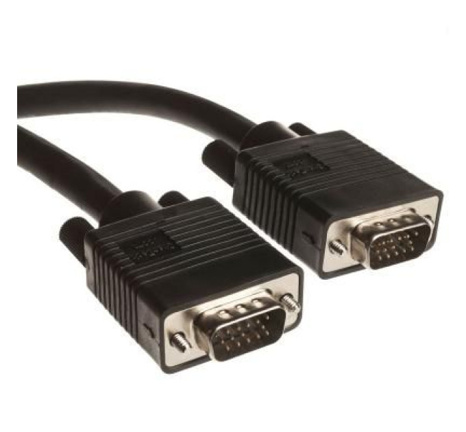 Cablexpert Кабель Cablexpert CC-PPVGA-30M-B, преміум якість, VGA 3+9C HD15M тато /HD15M тато, подвійно-екранований, з 2-ма феритами, 30 м, чорний колір