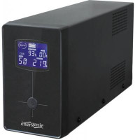 Джерело безперебійного живлення EnerGenie EG-UPS-031, LCD дисплей, USB порт, 650 ВтA, чорний колір