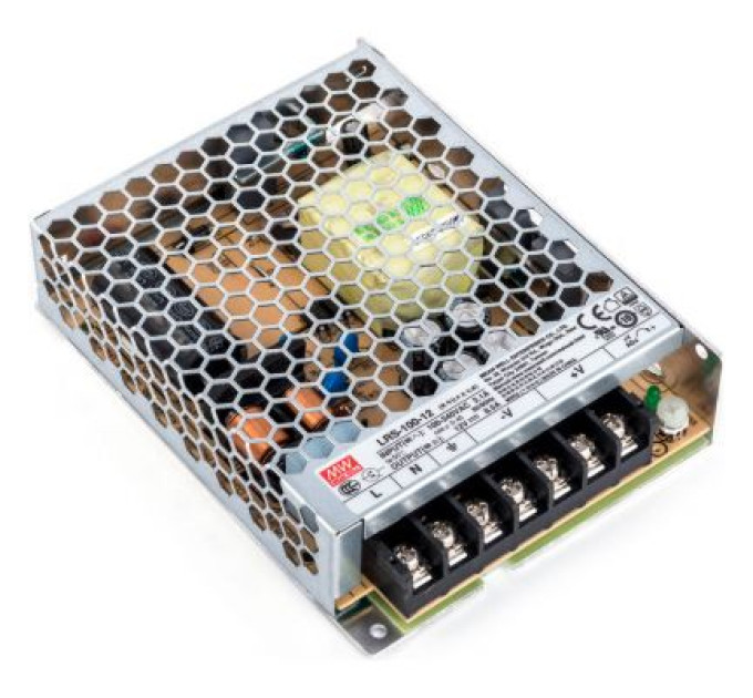 MeanWell Блок живлення для систем відеоспостереження MeanWell LRS-100-12