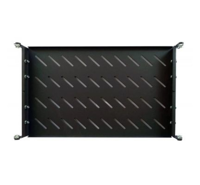 Hypernet Полка 19" Hypernet 1U глиб. 300мм, в шкафи глибиною 450мм, колір чорний (U-FS-45-Black)