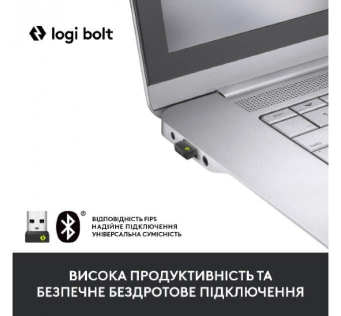 Мишка Logitech Signature M650 L Wireless Mouse for Business Off-White (910-006349)