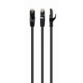Cablexpert Патч корд Cablexpert PP6A-LSZHCU-BK-10M, S/STP, литий, 50u" штекер із фіксатором, 10 м, чорний